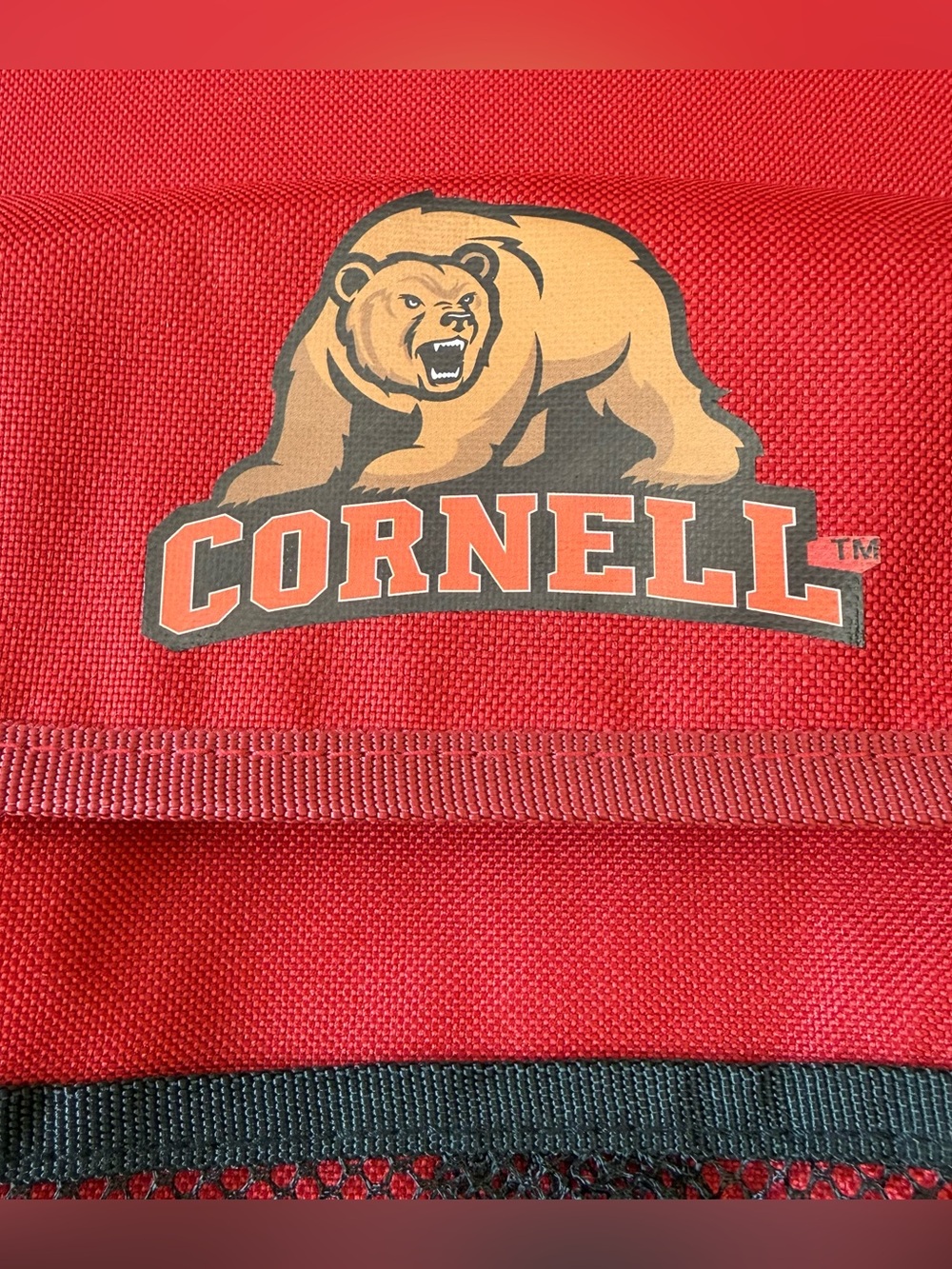 Cornell Bears Stadium Seat Chair Padded Bleacher Cushion Backrest Portable Red